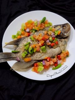 Foto resep Ikan Gurame Kukus Sambal Dabu-dabu
