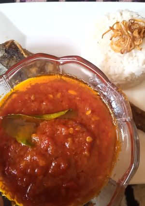 Foto resep Sambal Pecel Lele maknyus+uduk&lele