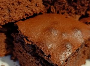 Una foto de Brownies (con cacao)