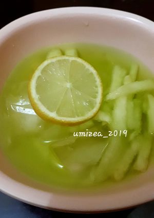 Foto resep Es Sirup Melon
