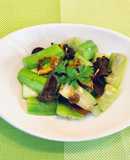 Mướp xào mộc nhĩ