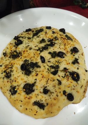 A picture of Facoccia Bread.