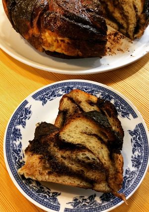 Φωτογραφία της συνταγής Babka με σοκολάτα