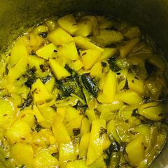 Potato curry for dosa A picture of Potato curry for dosa.