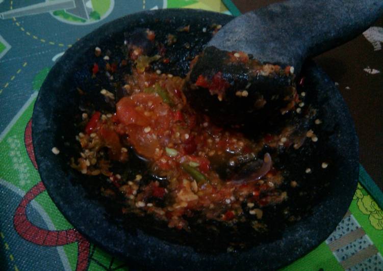 Sambel Dadak Super Segar