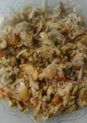 Foto resep Lawar nangka daging ayam