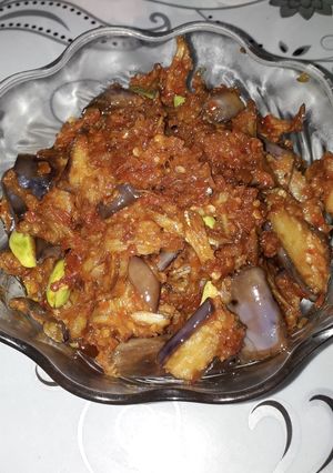 Foto resep Sambal terong teri pete