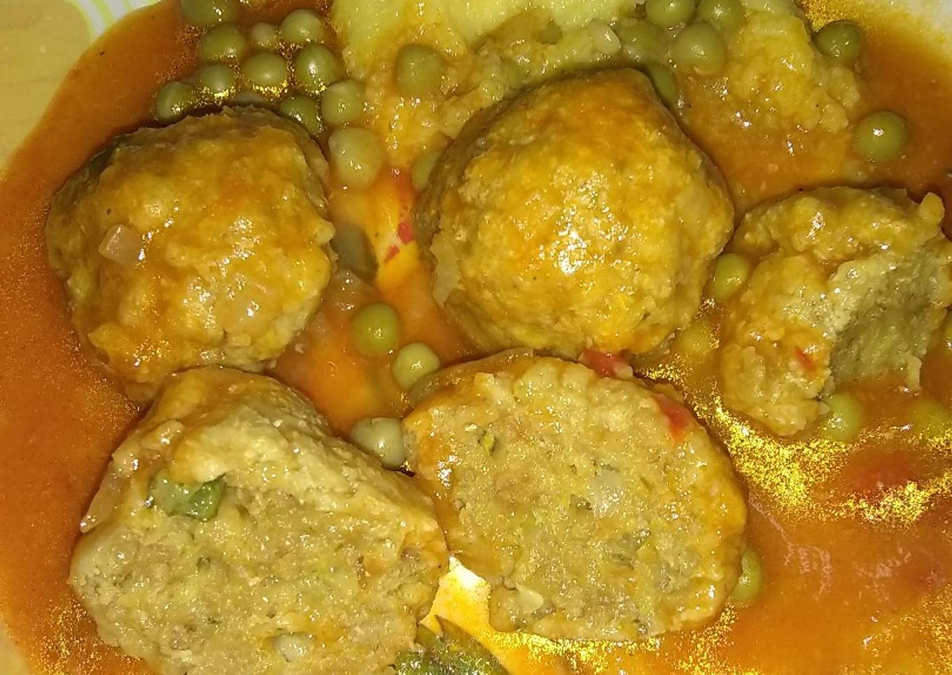 Albóndigas de soja texturizada