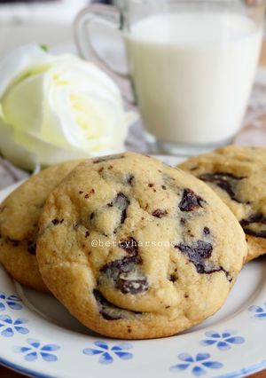 Foto resep Chewy chocolate cookies (soft cookies)