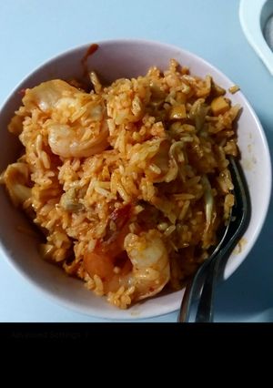 รูปของ ข้าวผัดกิมจิไข่ยุ่ย