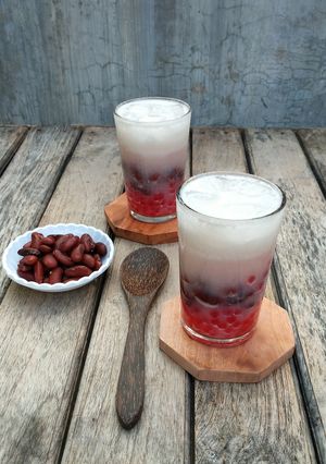 Foto resep Es Kacang Merah dan Sagu Mutiara