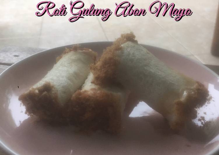 Roti Gulung Abon Mayo