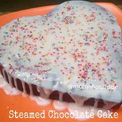 Steamed Chocolate Cake (no oven, no mixer) রেসিপির প্রধান ছবি