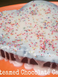 Foto resep Steamed Chocolate Cake (no oven, no mixer)