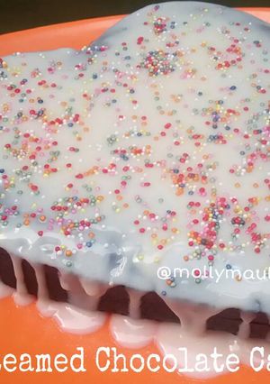 Foto resep Steamed Chocolate Cake (no oven, no mixer)