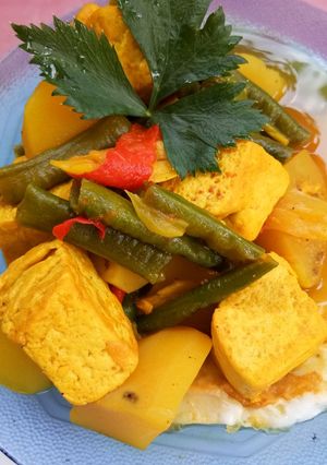 Foto resep Tahu bumbu kuning