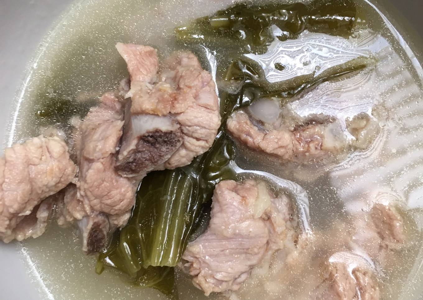 Sup Bakut Sayur Asin