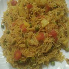 Vegetables vermicelli pulao A picture of Vegetables vermicelli pulao.