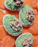 Huevos rellenos de palta 🥑