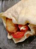 Wraps Nuggets sauce barbecue