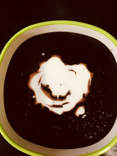A picture of Sugarfree Black Rice pudding.
