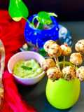 Sabudana vada lollipops