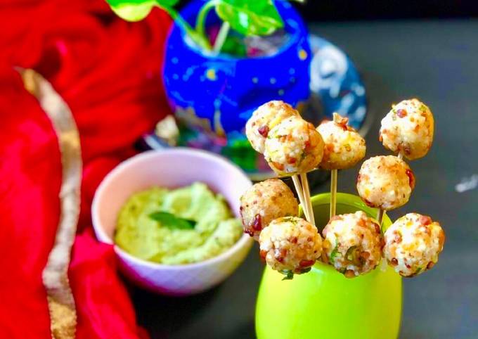 Simple Way to Prepare Homemade Sabudana vada lollipops