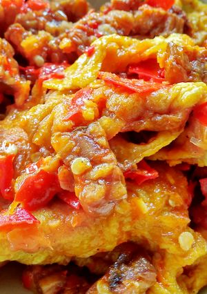Foto resep #7. Telur Tempe Balado Pedas