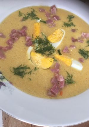 Tojáskrémleves recept fotója