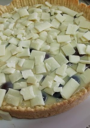 Una foto de Tarta tropical