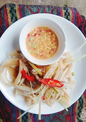 Hình của món Muối ớt đỏ.