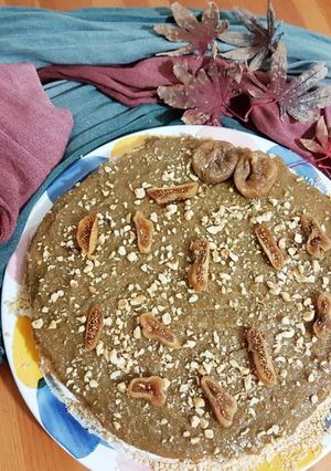 Foto di Cheesecake ai fichi secchi e nocciole