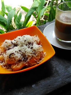 Foto resep Pisang hujan coklat keju