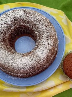 Foto di Ciambella al cacao dolce