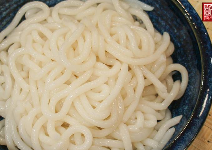 Homemade Gluten Free Udon Noodles