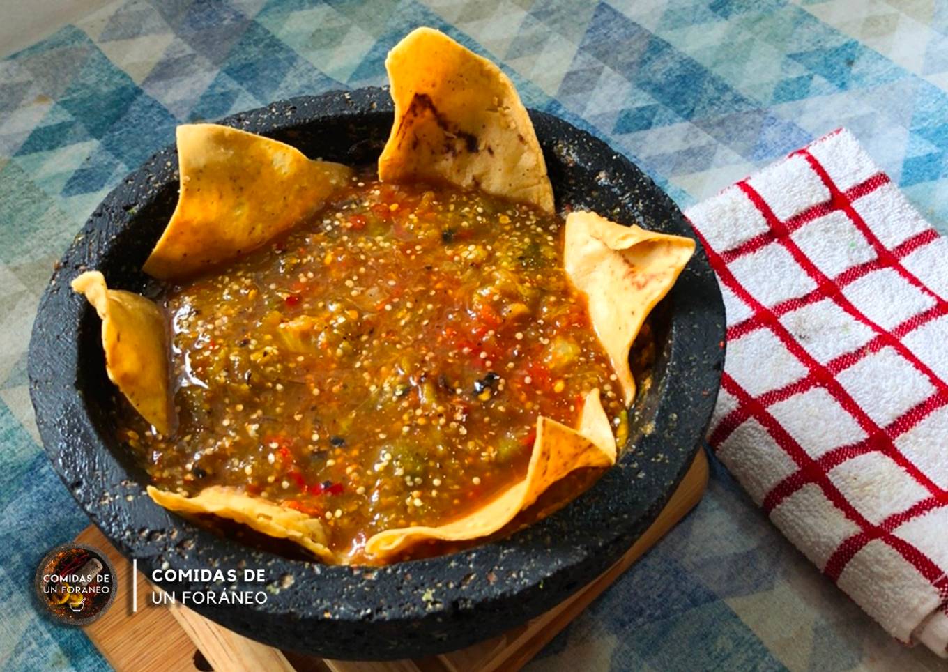 Salsa Asada de Chile de Árbol (Molcajeteada)