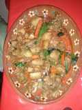 Pollo con vegetales