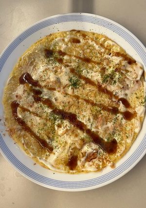 Hình của món Bánh rán takoyaki.