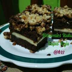 Brownies Kukus Lapis Keju রেসিপির প্রধান ছবি