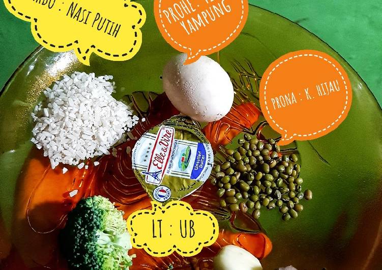 MPASI 4☆ Ryuzaki 6+mo bubur telor yampung, brokoli 🥚🐔