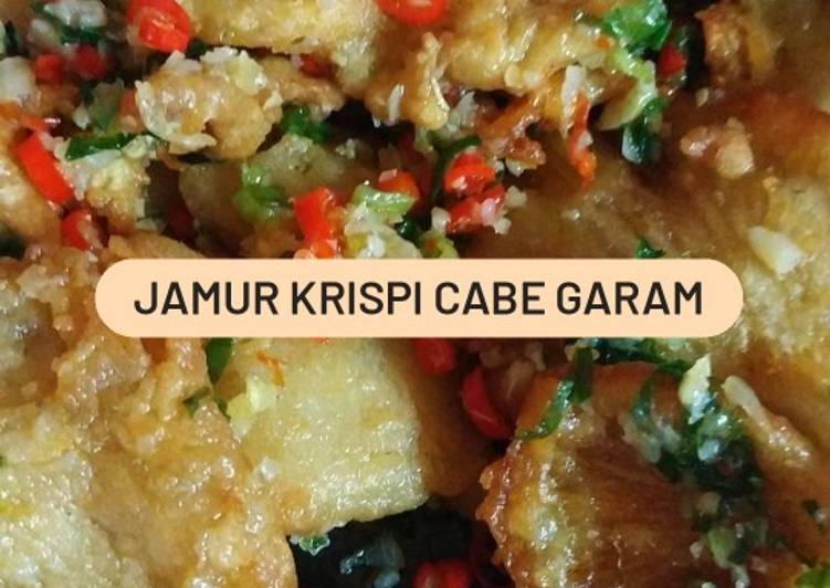 Jamur Krispi Cabe Garam