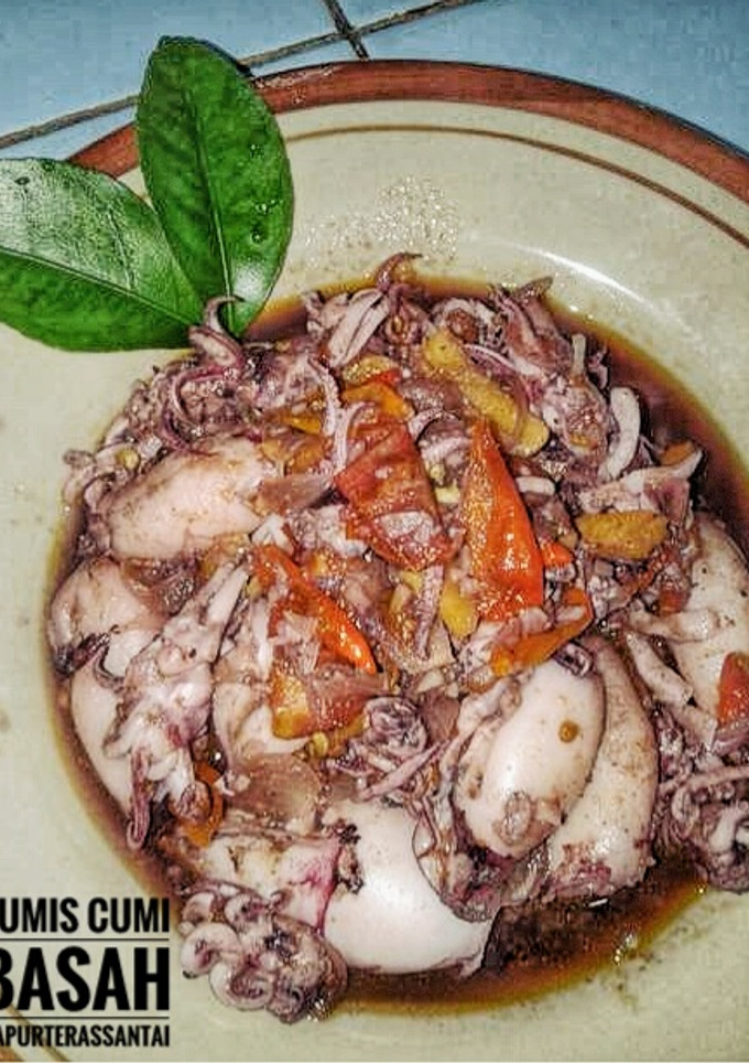 Foto resep Tumis Cumi basah