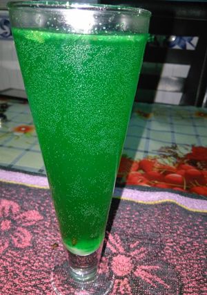 A picture of Green Temptation Mocktail is the best way to Welcome Summer.