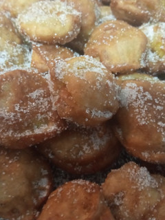 Una foto de Buñuelos de plátanos
