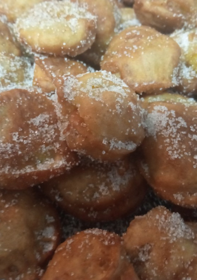 Una foto de Buñuelos de plátanos
