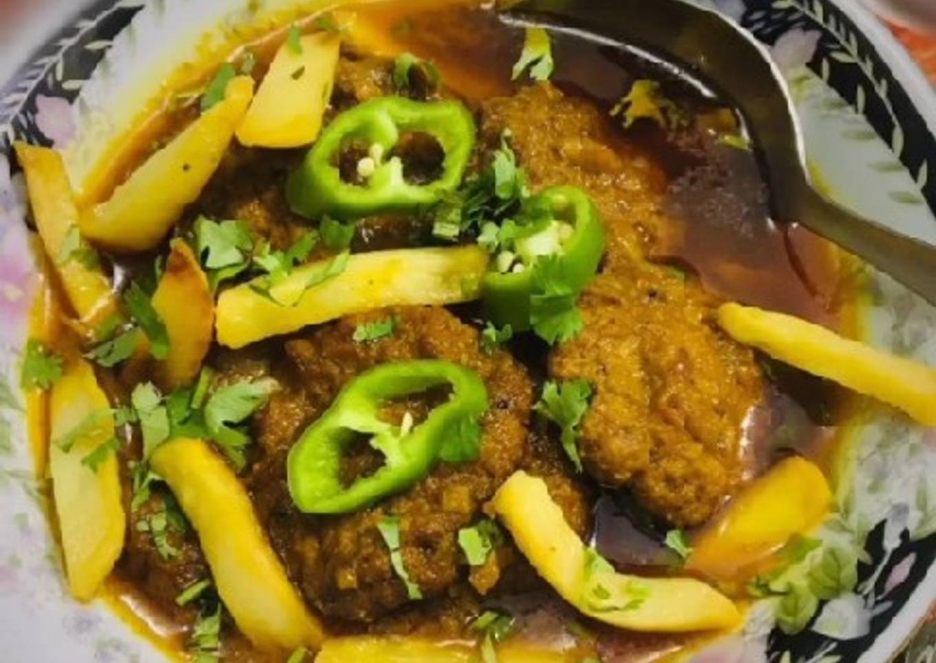 Smoke kabab karahi