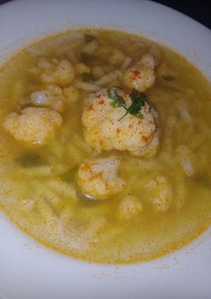 Karfiolleves recept fotója