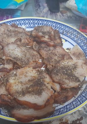 รูปของ อกไก่รมควัน