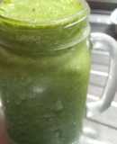Batido verde diurético quema grasas
