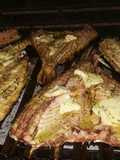 Corvinas rubias a la parrilla🐟🍷